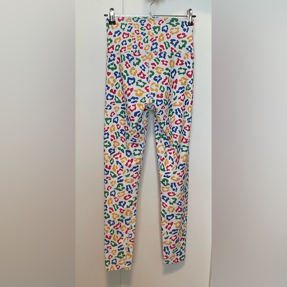 primary colour leopard print leggings size s - Picture 2 of 5